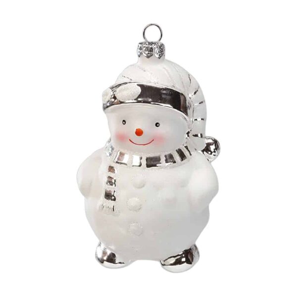 Fröhlicher Schneemann, 12,5 cm
