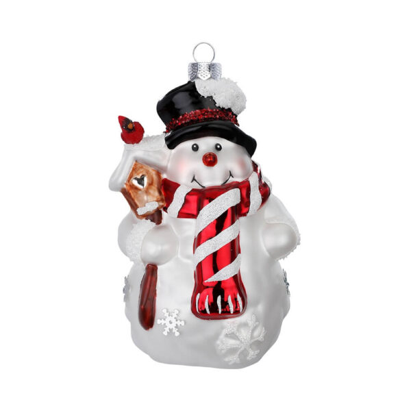 Fröhlicher Schneemann, 12,5 cm