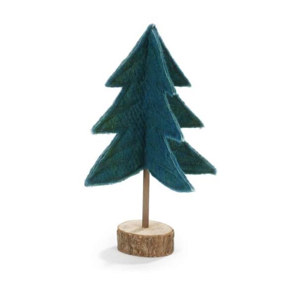 Tannenbaum - Filz  Dunkelgrün (37 cm)