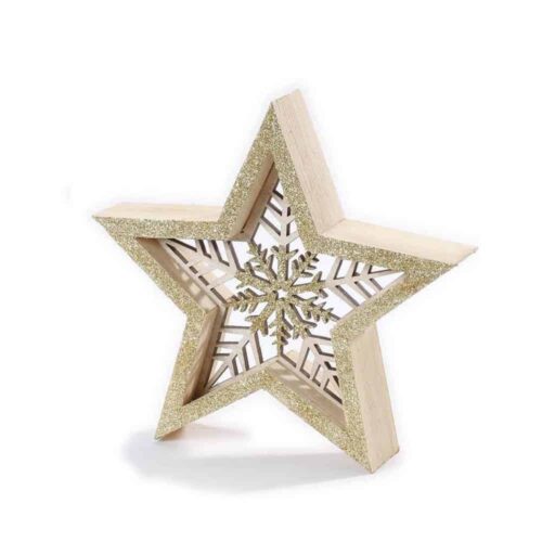 Deko-Stern - Gold (20 cm)