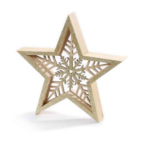 Deko-Stern - Gold (25 cm)