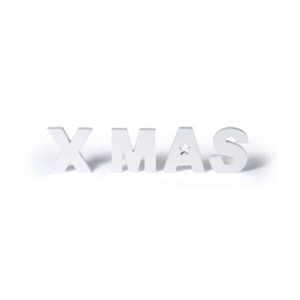 XMAS Buchstaben - Weiß (32 cm)