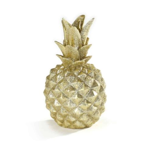 Deko-Ananas - Gold (13,5 cm)