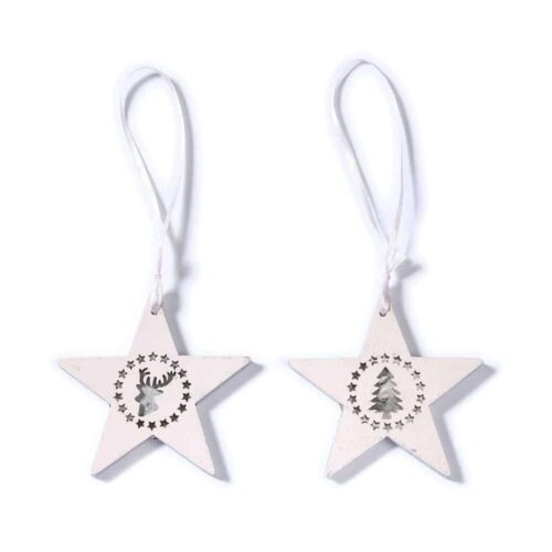 Sternhänger - Hirsch und Tannenbaum - 2er Set (9 cm)