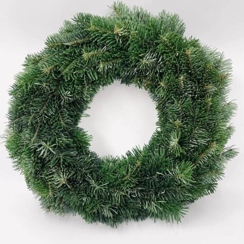 Kranz-Nordmanntanne Adventskranz aus Nordmanntanne