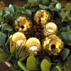 Paillettenkugel - Gold (10 cm)