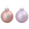 Rosa Weihnachtskugeln Set "Feenzauber" (59 Kugeln)
